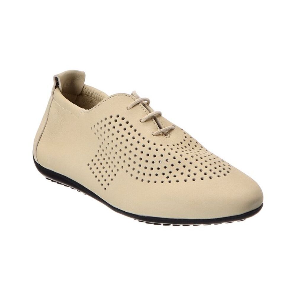 Arche Fanhya Leather Sneaker, Beige